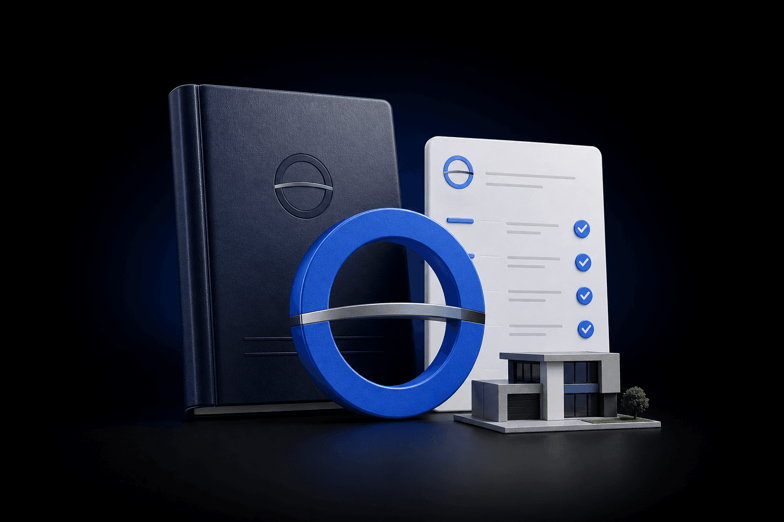 OpenReal learning ledger, verified ownership record, and real-world property