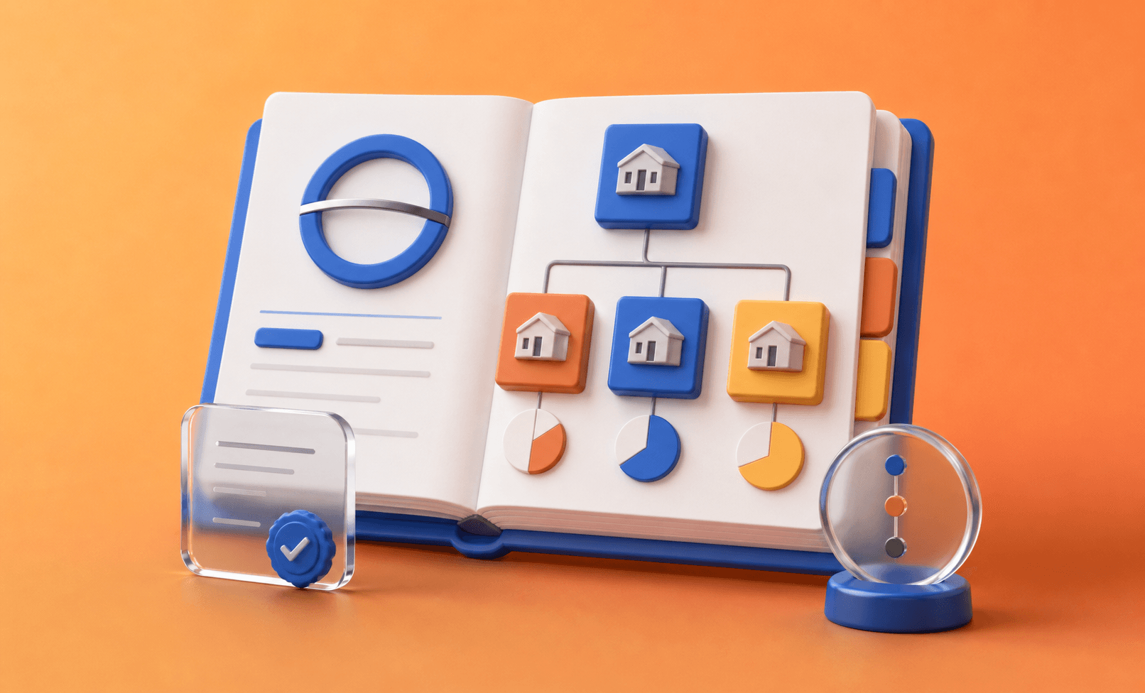 Project records and supporting documents connected in OpenReal.